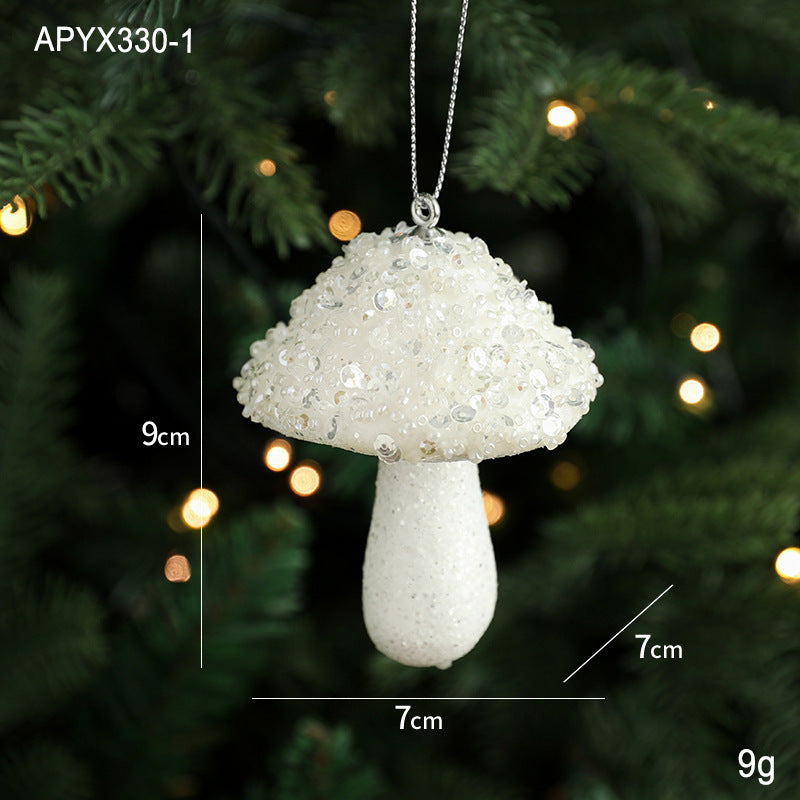 Décoration de Noël en Pendentif Crème Glacée - Petits Accessoires Suspendus