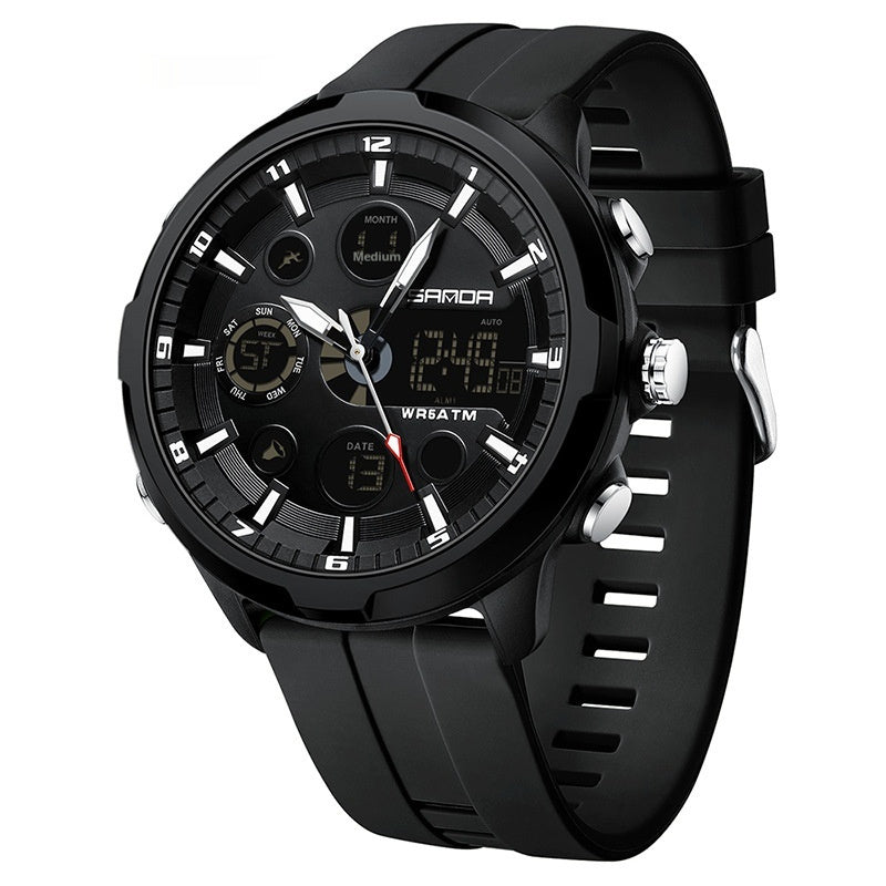 Montre Casuelle pour Homme Étanche et Multifonctionnelle