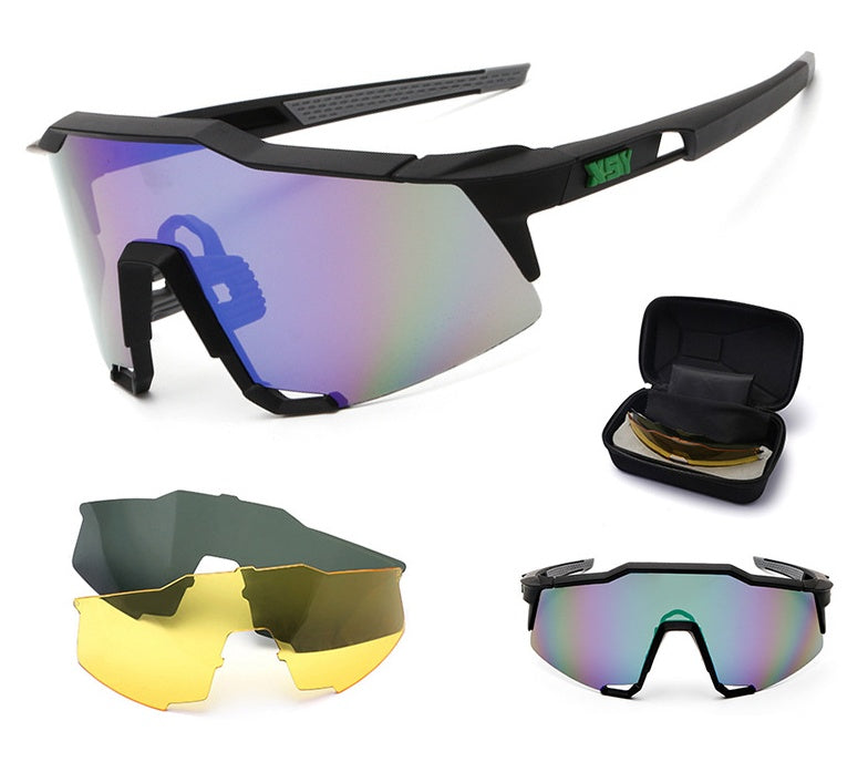 Lunettes de Soleil Polarisées pour Hommes - Idéales pour le Cyclisme