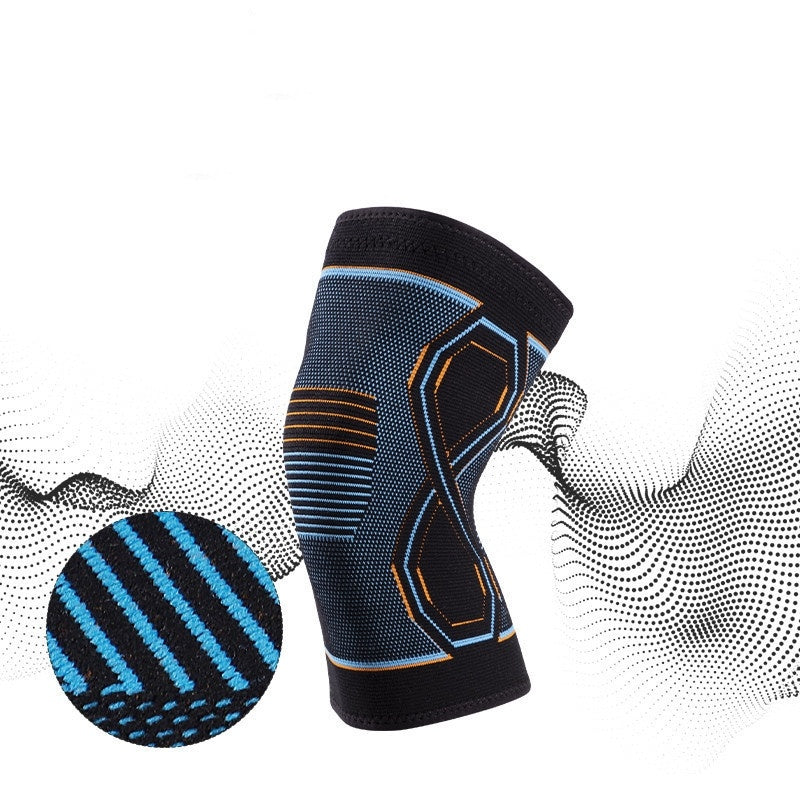 Genouillère Élastique Tricotée de Compression à Quatre Côtés - Protection Wholesale
