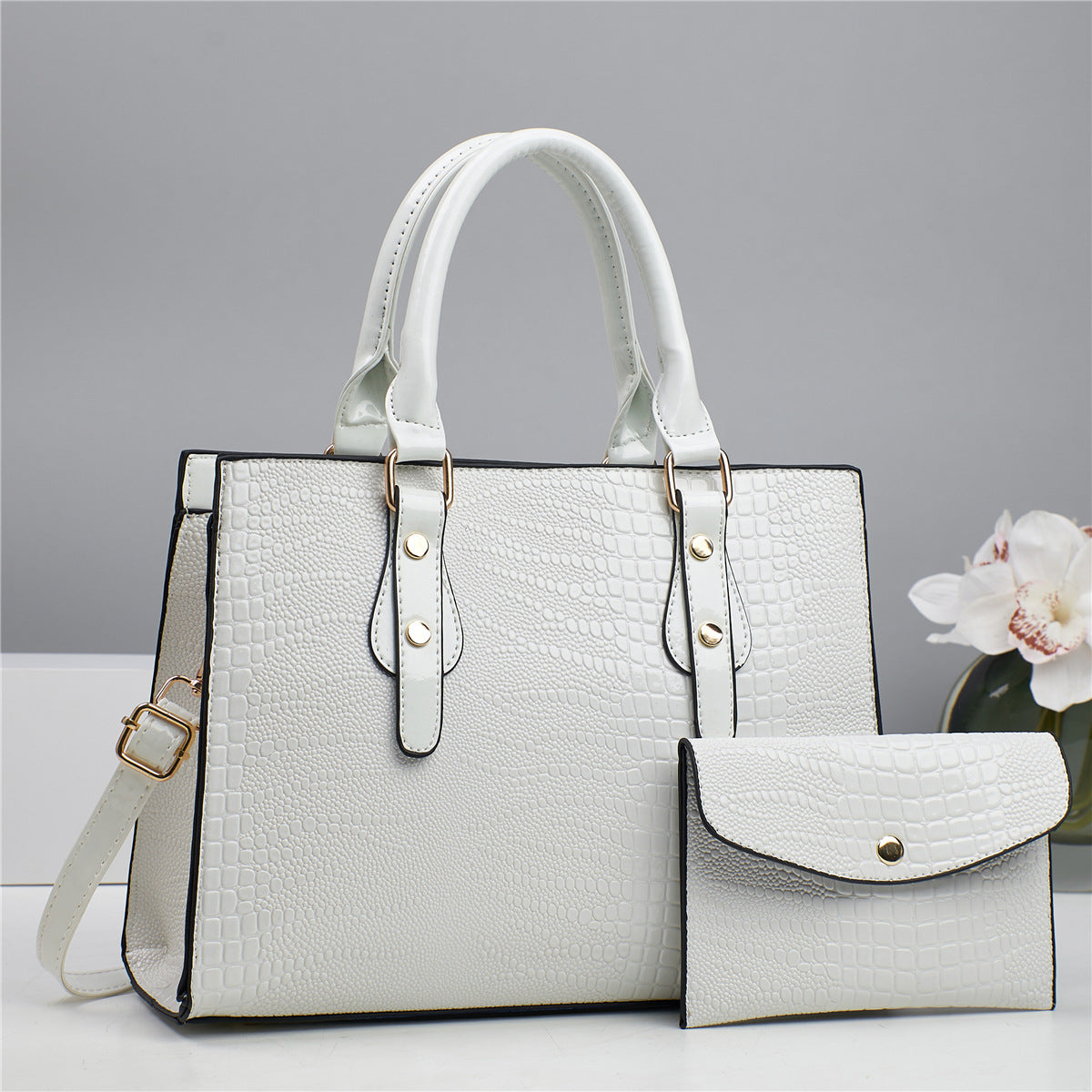 Sac à bandoulière portable deux pièces pour les nouveaux navetteurs - Style européen et américain