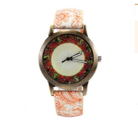 Montre Quartz Kaleidoscope Créative