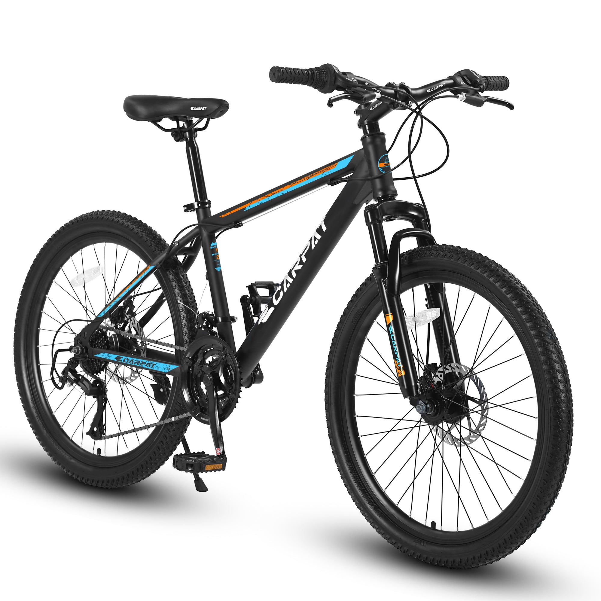 Vélo de Montagne S26102 26 pouces, Shimano 21 Vitesses avec Freins à Disque Mécaniques