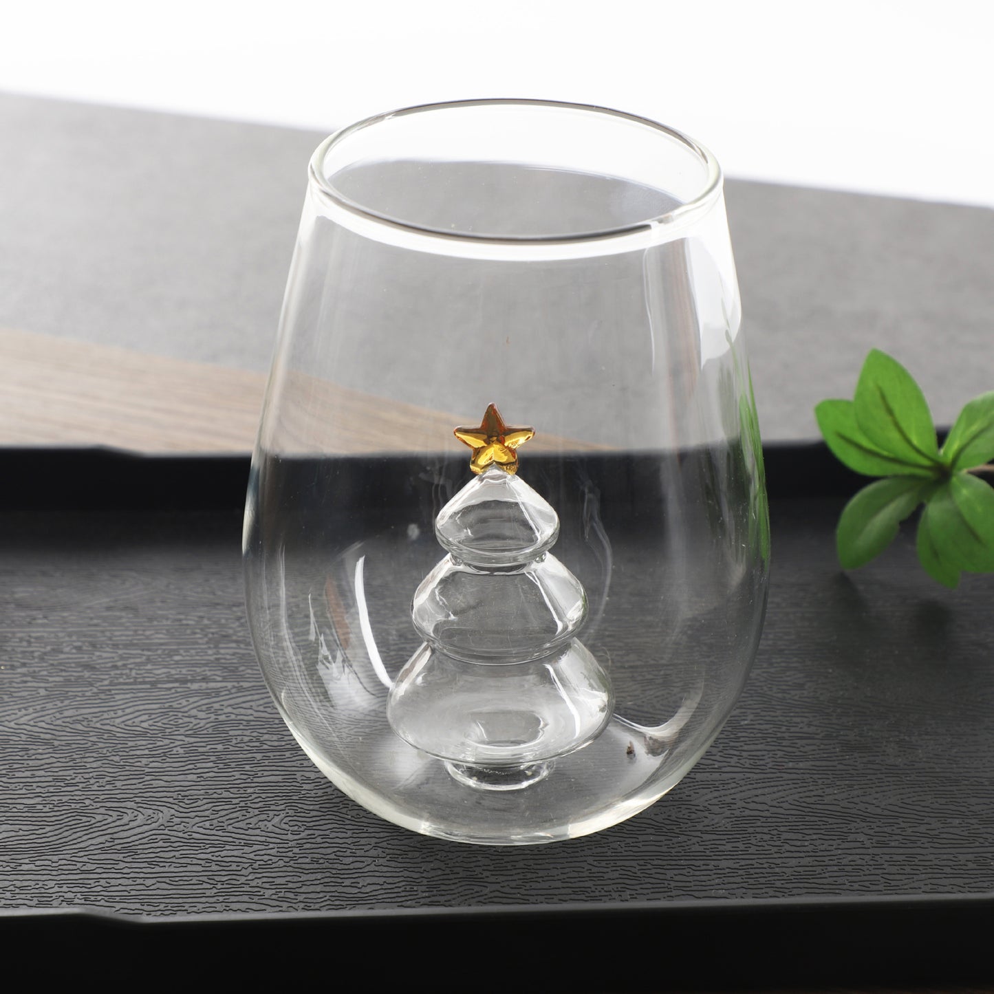 Verres Créatifs en Verre Borosilicate - Arbre de Noël
