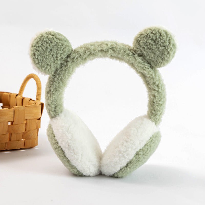 Bandeau d'Oreilles Enfant en Peluche Anti - Froid Rétractable - Allomarc.com