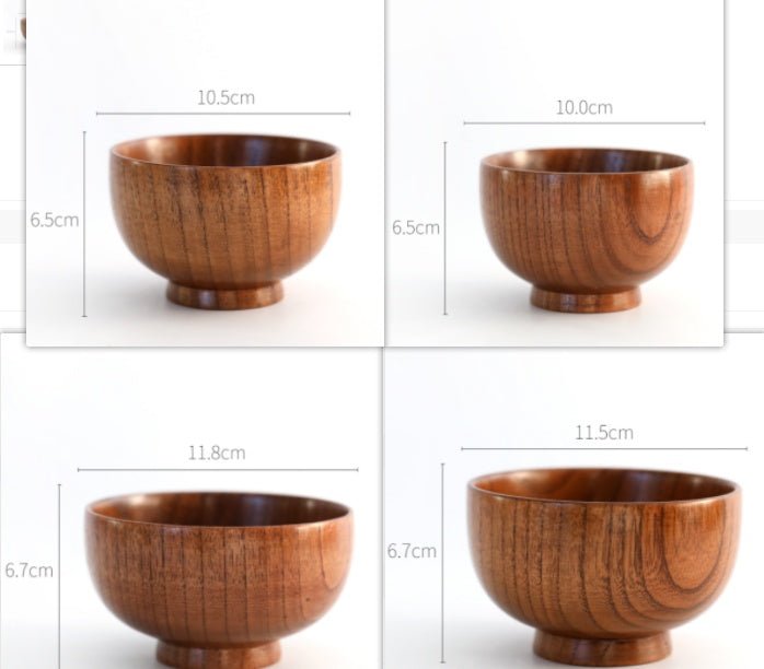 Bol Rond en Bois Naturel - Allomarc.com