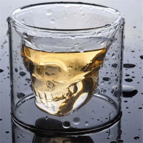 Bouteille de Vin Crâne - Bouteille de Vodka Créative 350ML 550ML 1000ML - Allomarc.com