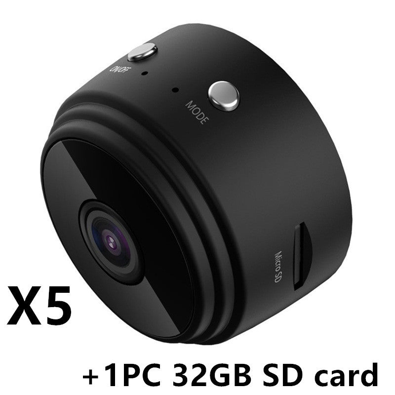 Caméra WiFi Compacte Avec Vision Nocturne Haute Définition - Allomarc.com