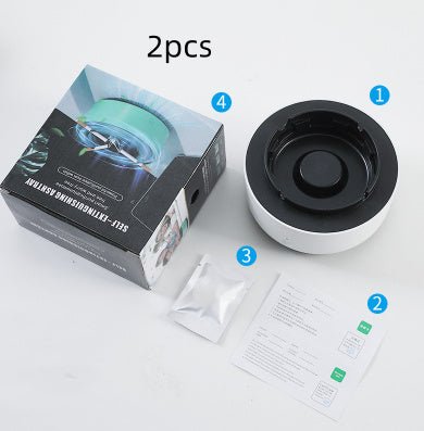 Cendrier Purificateur d'Air Automatique Portable pour Voiture - Allomarc.com