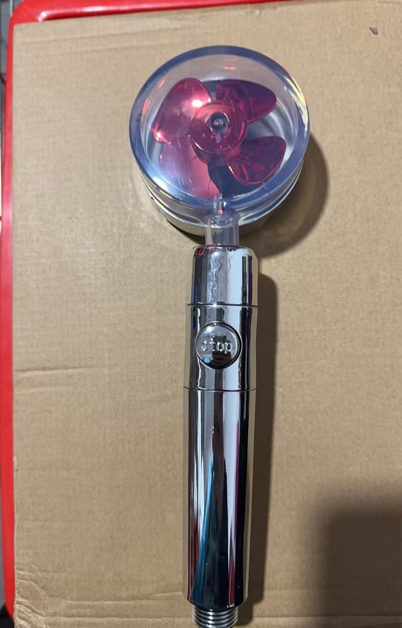 Douche Turbochargée avec Arrêt d'Eau à Un Clic - Allomarc.com