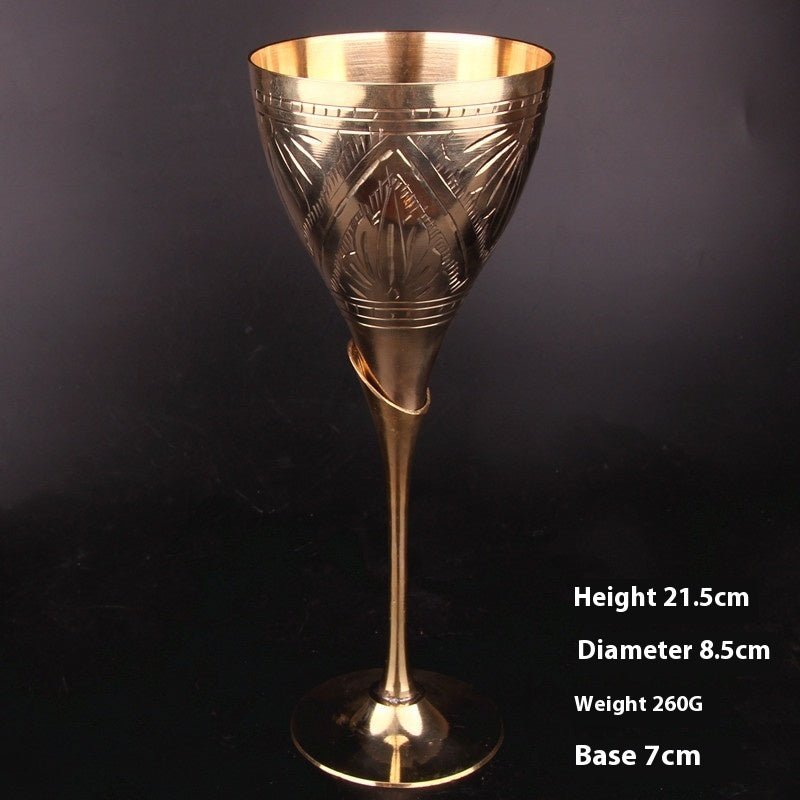 Gobelet en Laiton Massif pour une Expérience Élégante - Allomarc.com