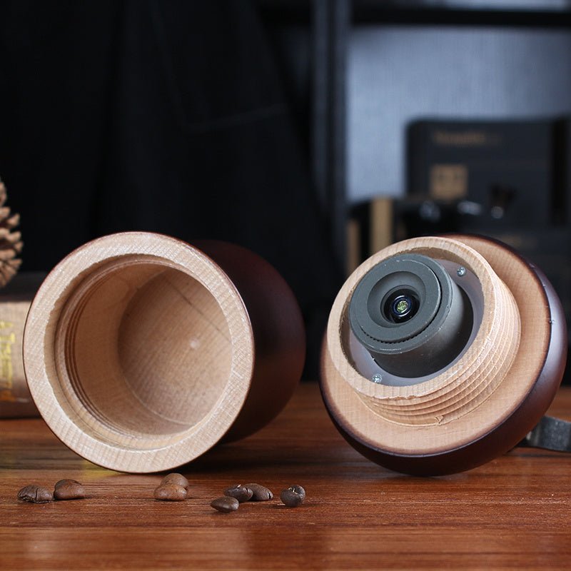 Machine à café manuelle en bois - Allomarc.com