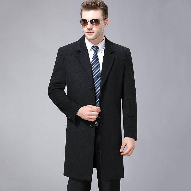 Manteau en cachemire pour hommes - Allomarc.com