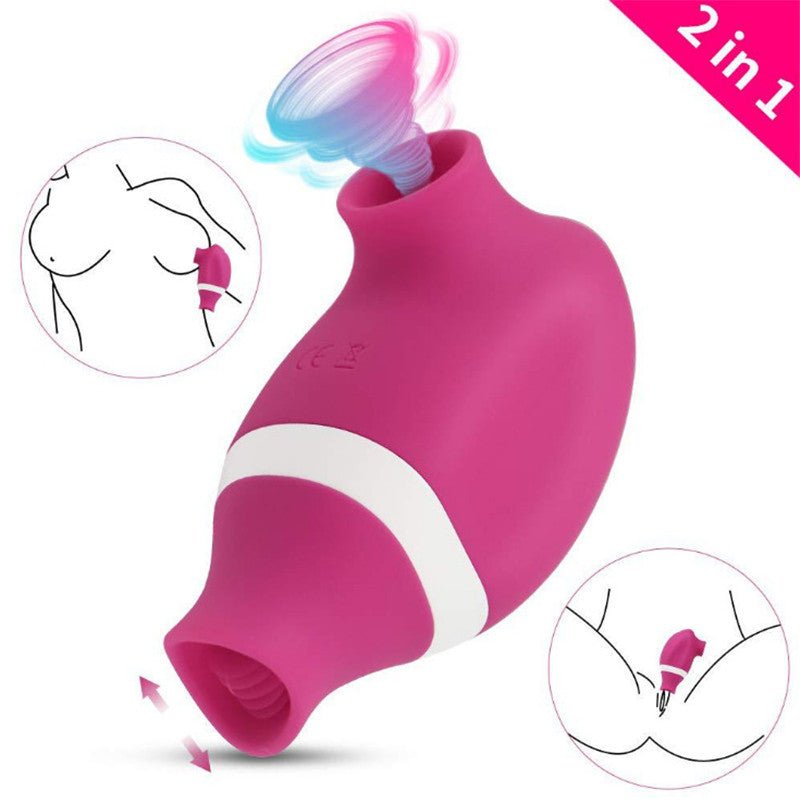 Œuf Vibrant à Lécher et Sucer pour la Masturbation Féminine - Allomarc.com