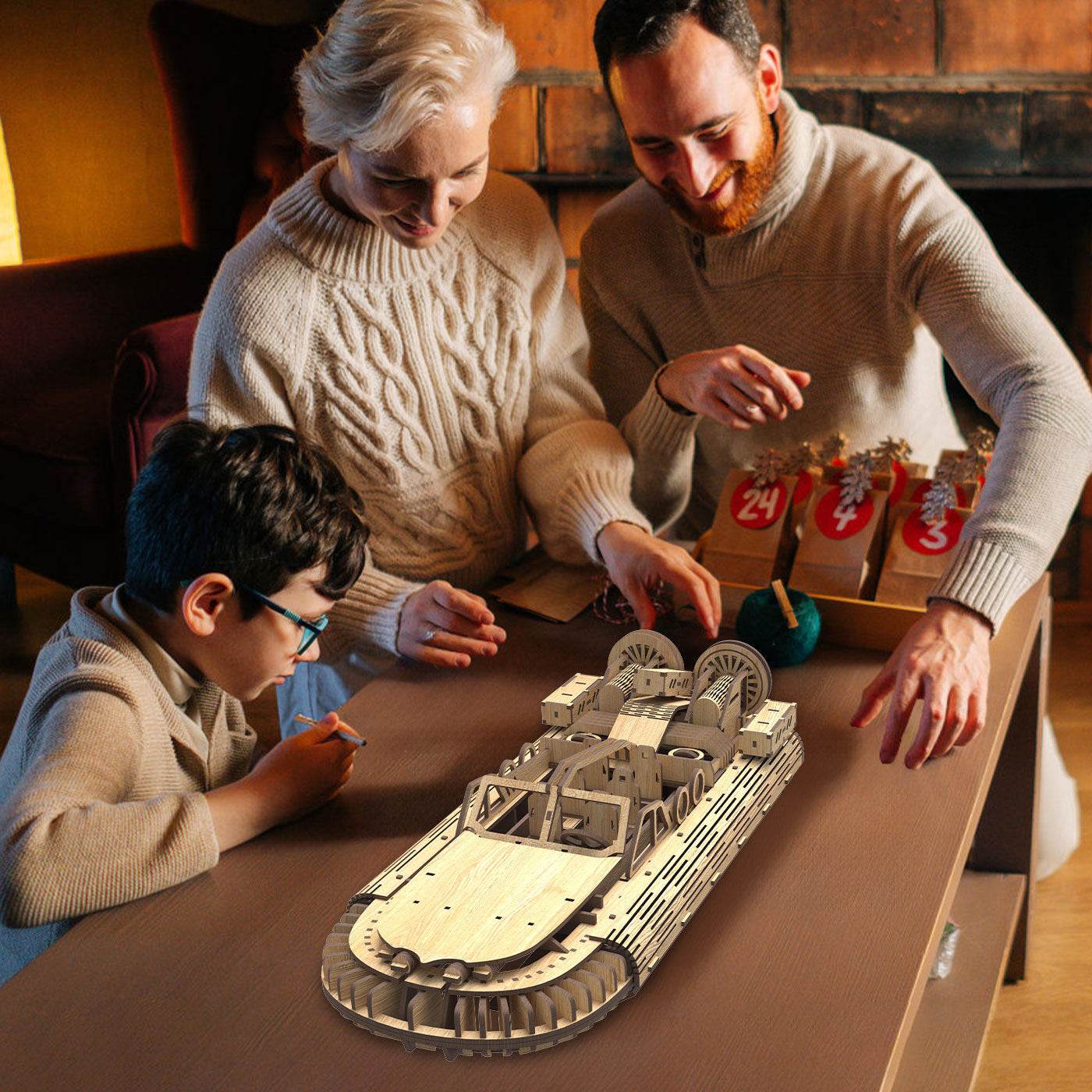 Puzzle en forme de speedboat Allengrad - Allomarc.com