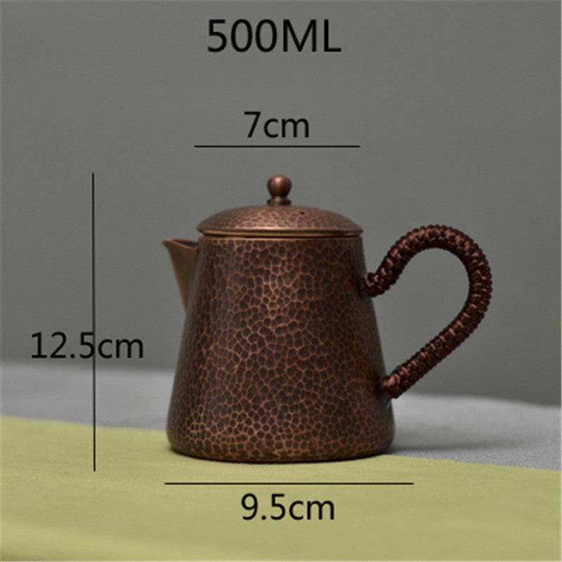 Théière en Cuivre Artisanale - Allomarc.com