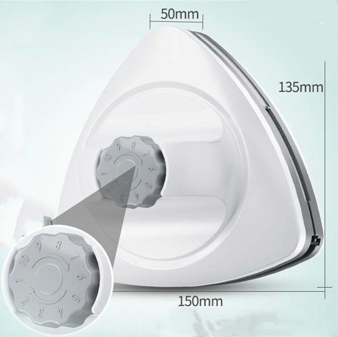 Essuie-Glace Magnétique Double-Face pour Vitres Triangulaire
