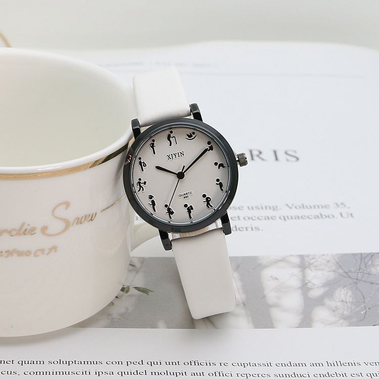 Montre en Quartz Mori Personality Scale pour Hommes et Femmes