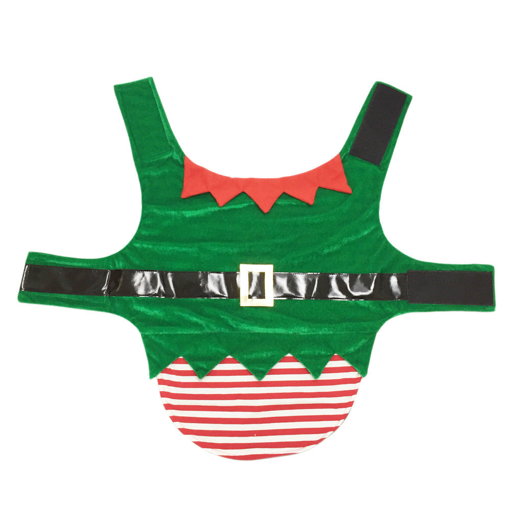 Costume de Noël pour Chien - Elfe Vert
