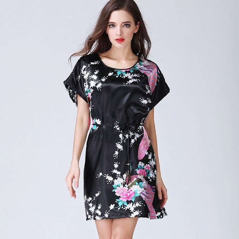 Pyjamas en Soie Mince à Bretelles Pour Femmes - Allomarc.com