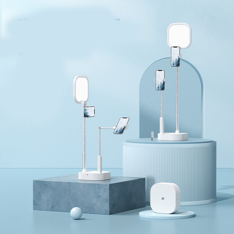 Support de Téléphone Mobile Rétractable avec Lumière LED Dimmable