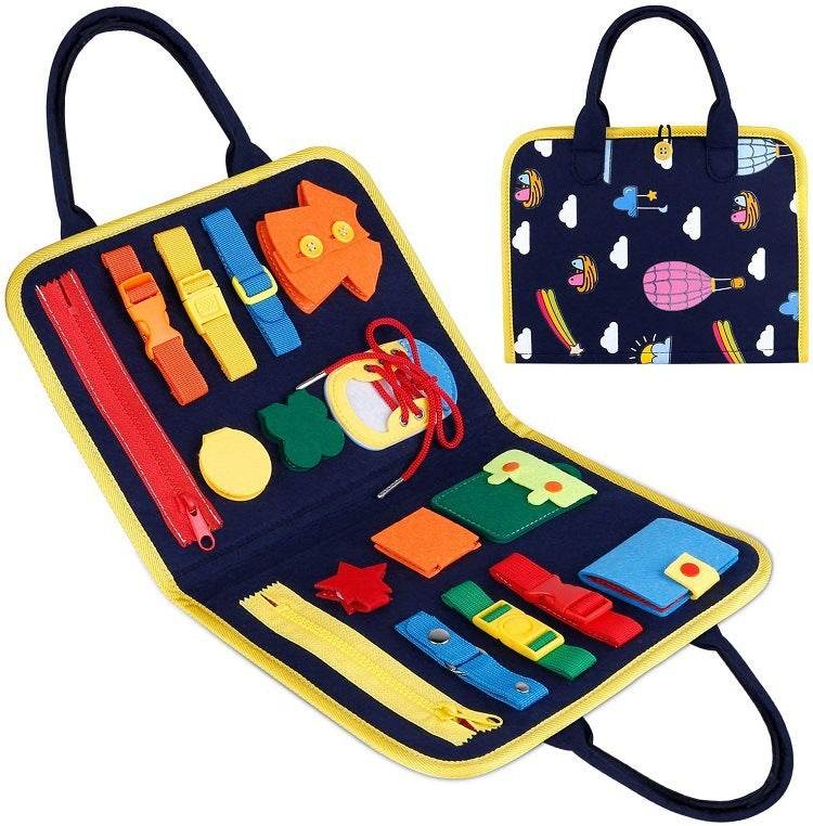 Livre d'Activités Enfant : Tableau Sensoriel d'Apprentissage - Allomarc.com
