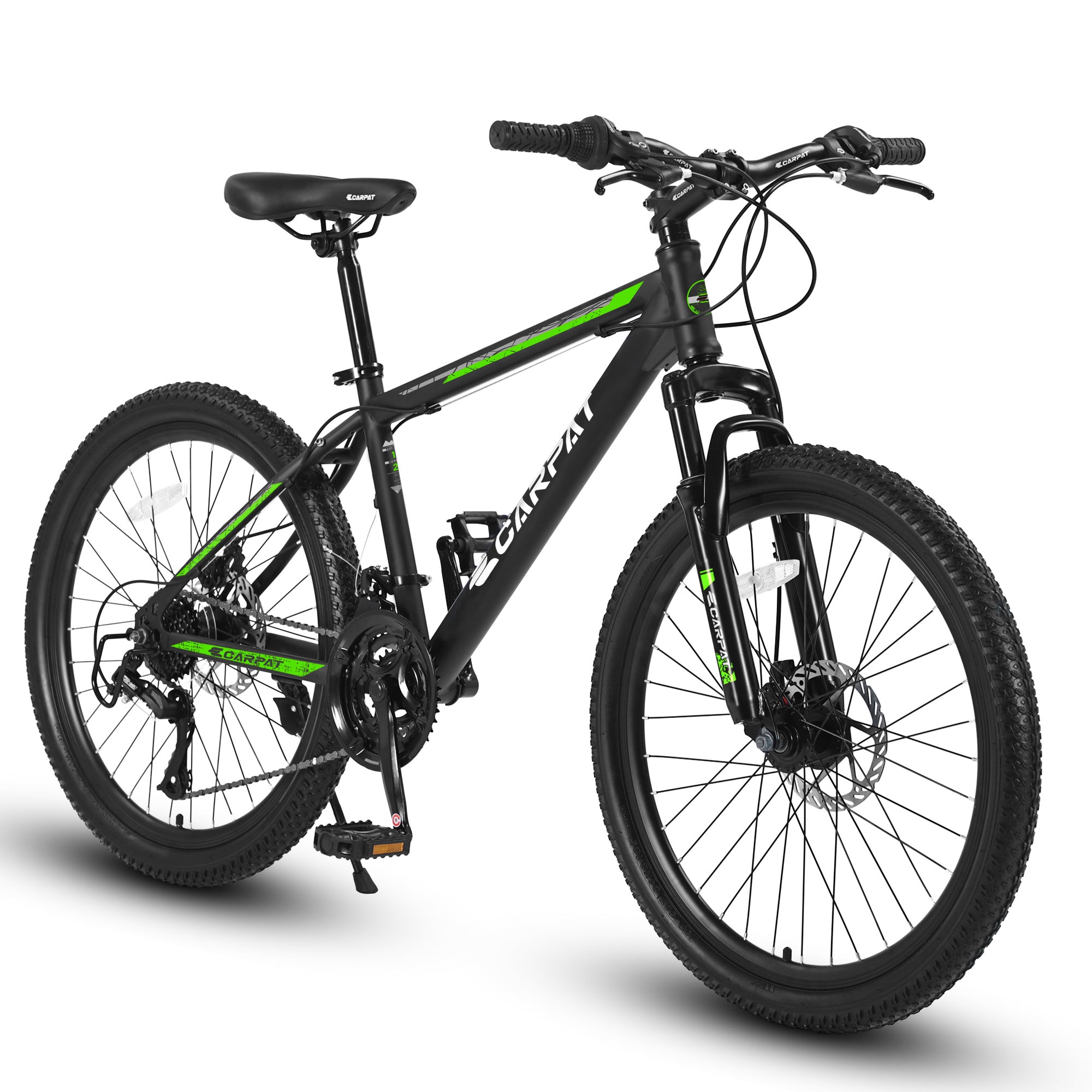 Vélo de Montagne S26102 26 pouces, Shimano 21 Vitesses avec Freins à Disque Mécaniques