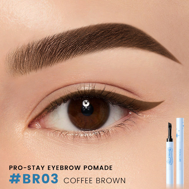 Gel Crème À Sourcils 2 En 1 - Crayon Eyeliner 3 Couleurs Waterproof