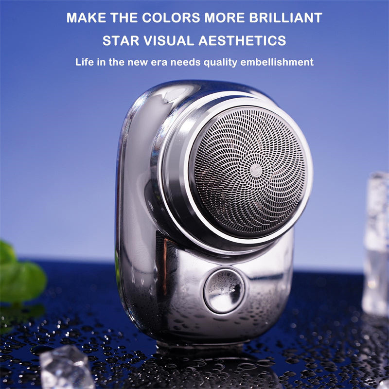 Rasoir Électrique Mini Portable Rechargeable USB pour Hommes