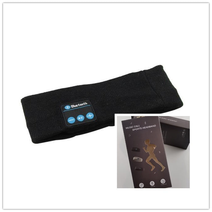 Bandeau de Fitness Sans Fil Compatible Bluetooth pour Yoga et Activités en Plein Air