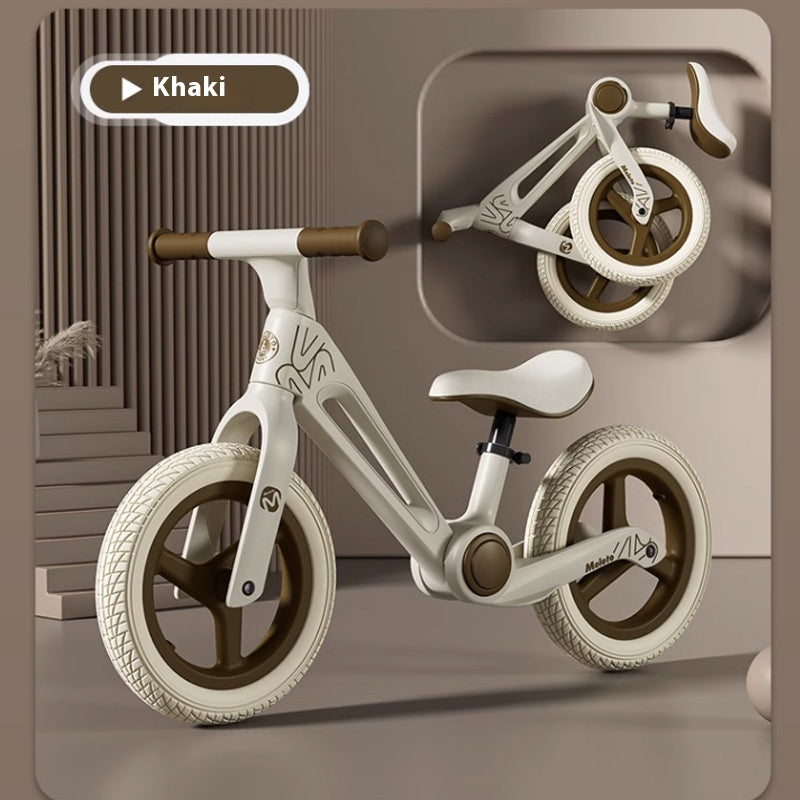 Vélo d'équilibre pour enfants à quatre roues sans pédales