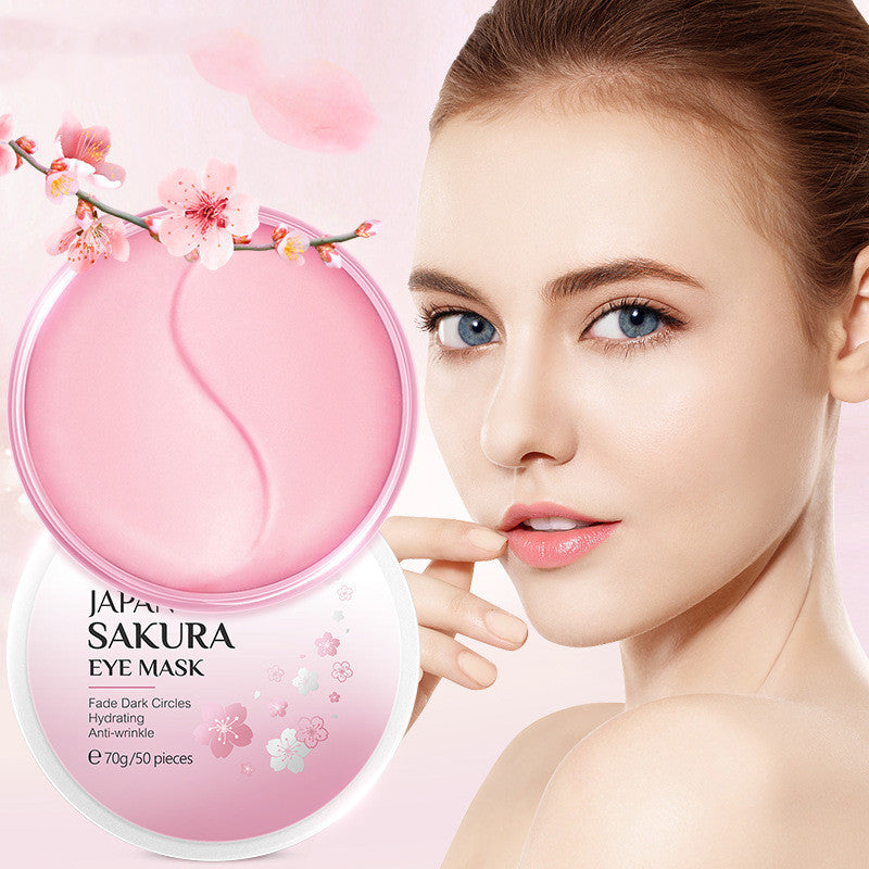 Masque Revitalisant pour les Yeux à la Fleur de Cerisier - Hydratant et Nourrissant
