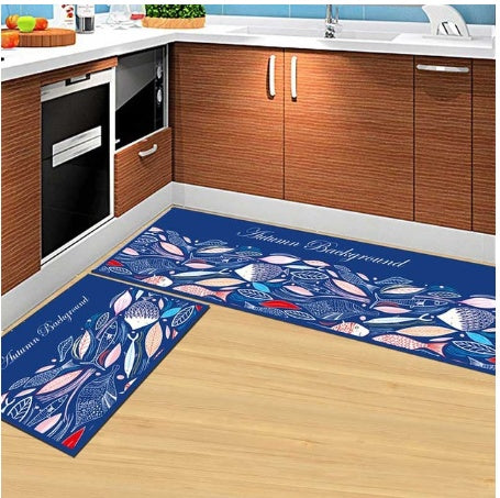 Tapis de sol antidérapants et imperméables, lavables en machine pour la maison