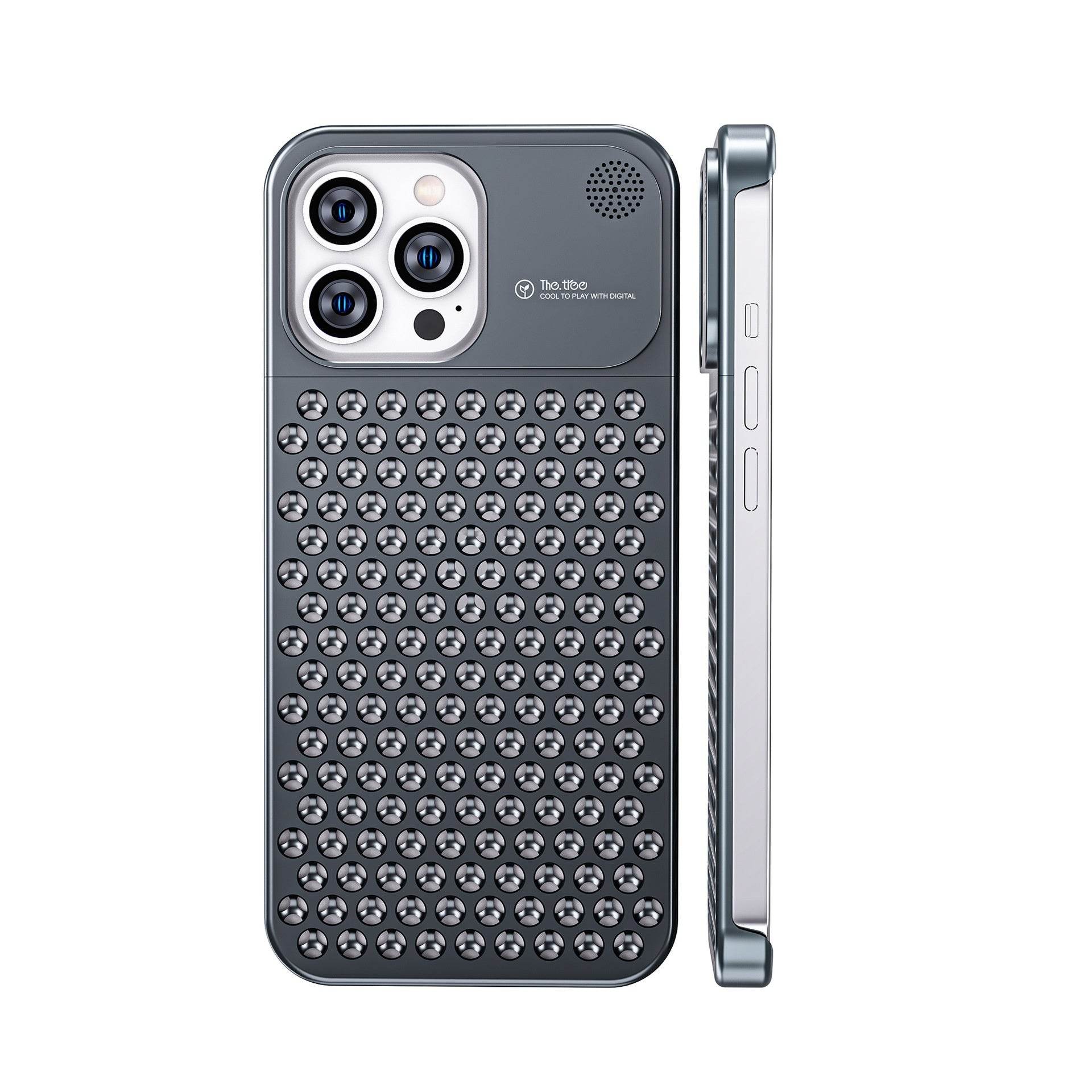Coque en Aluminium pour iPhone 14/13 Pro Max Plus - Allomarc.com
