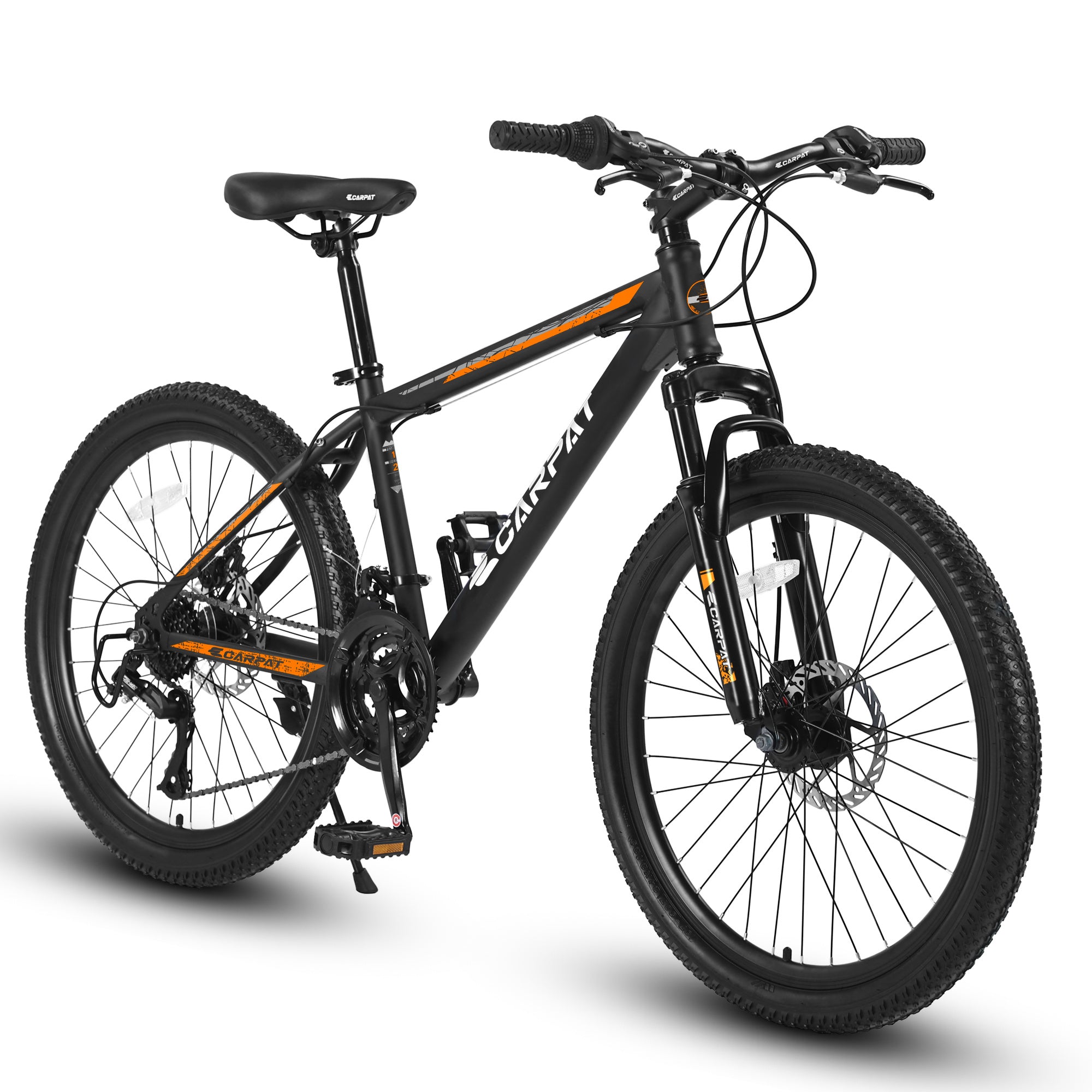 Vélo de Montagne S26102 26 pouces, Shimano 21 Vitesses avec Freins à Disque Mécaniques