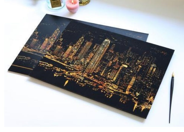 Peinture décorative à gratter pour des souvenirs inoubliables