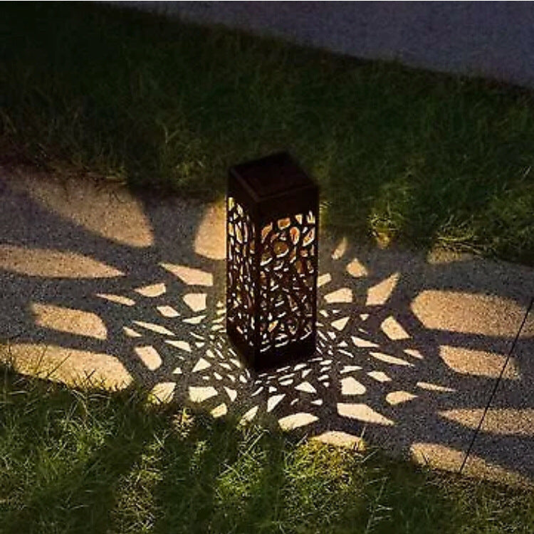 Lampes de Cheminée Solaires pour Jardin - Lanternes Décoratives Étanches