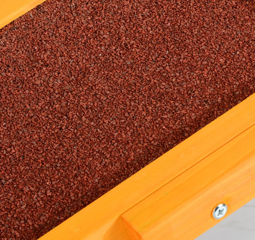 Bascule en Bois pour Agilité Canine, Équipement d'Entraînement et d'Exercice, Résistant aux Intempéries, 71 L, Naturel