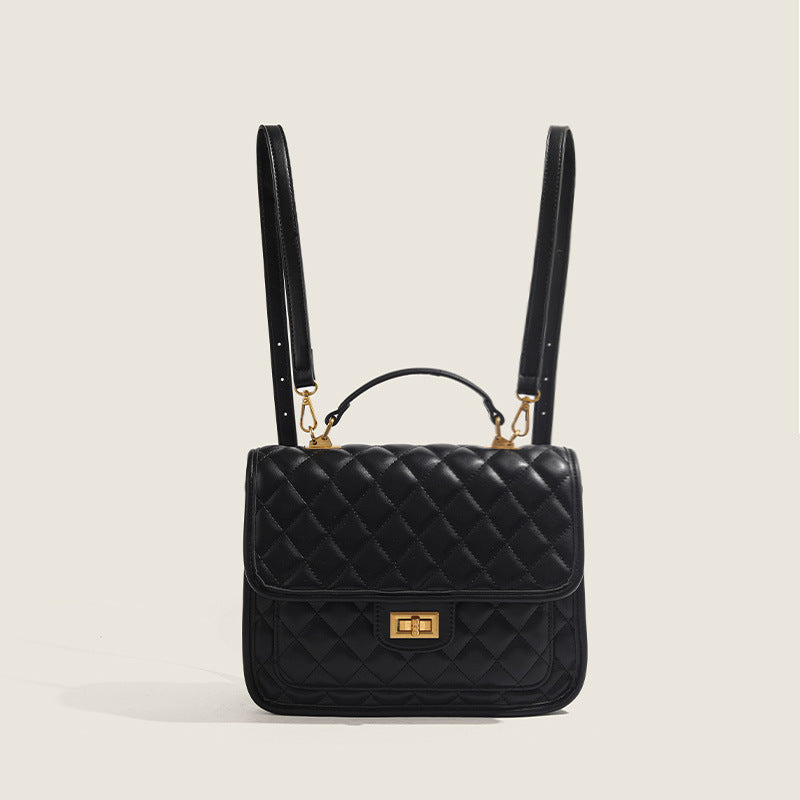 Sac à dos design spécial femme en losanges portable