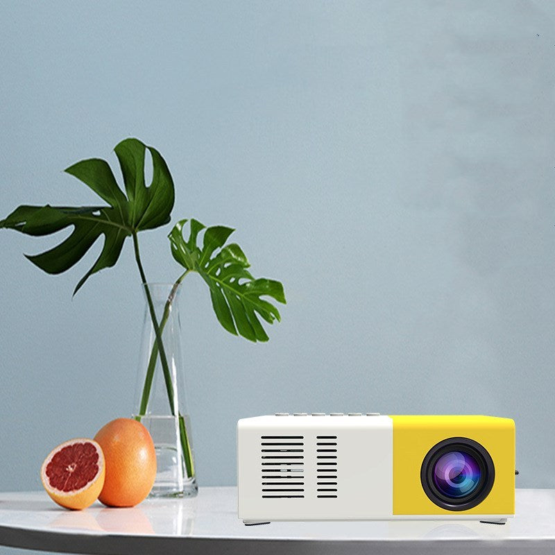 Projecteur Mini LED Portable pour un Divertissement à Domicile