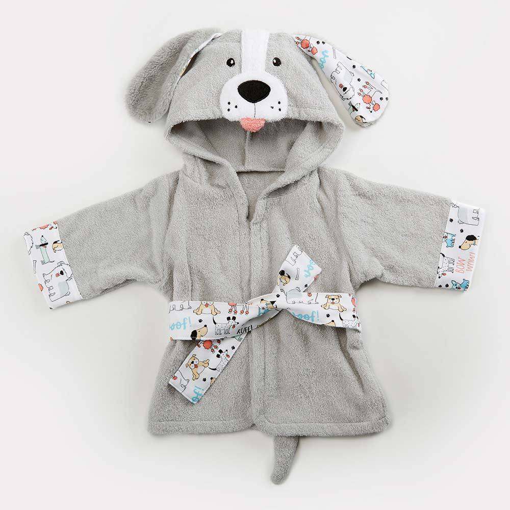 Serviettes de bain et peignoirs à capuche pour bébé avec motifs d'animaux mignons en coton