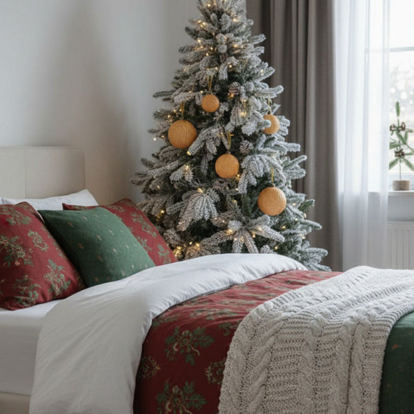 Set de 6 Boules de Noël en Verre - Décorations Éclatantes pour Arbre de Fête