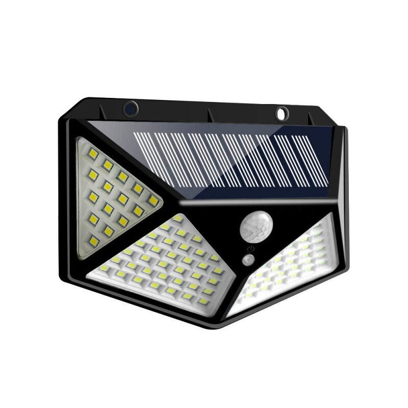 مصباح حائط يعمل بالطاقة الشمسية 100LED
