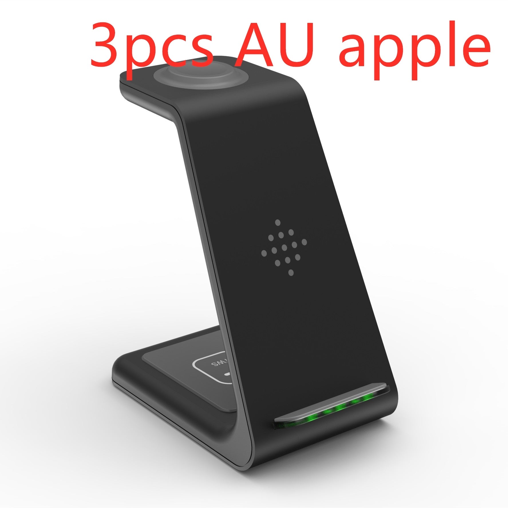 Station de Charge Sans Fil 3 en 1 - Support de Charge Rapide pour Téléphone