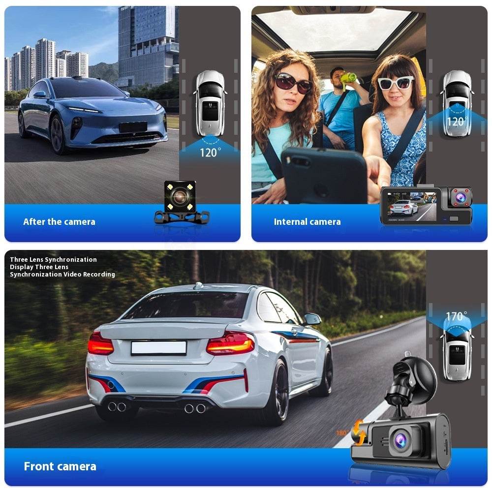 Enregistreur de conduite avec connexion WiFi et image de recul - Allomarc.com