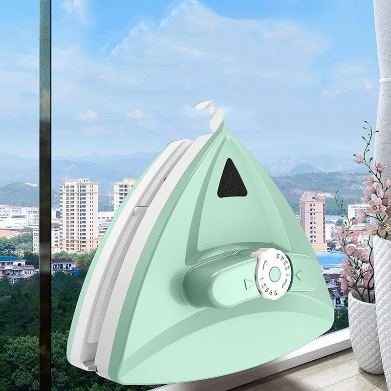 Essuie-Glace Magnétique Double-Face pour Vitres Triangulaire