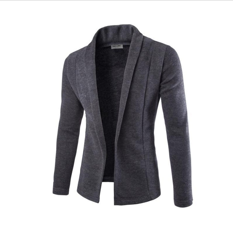 Cardigan Slim pour Homme en V à la Mode - Q830