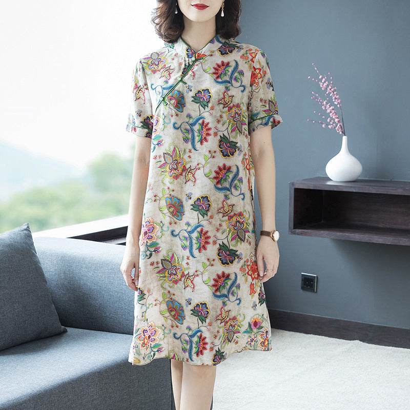 Robe en soie pour femmes - Allomarc.com