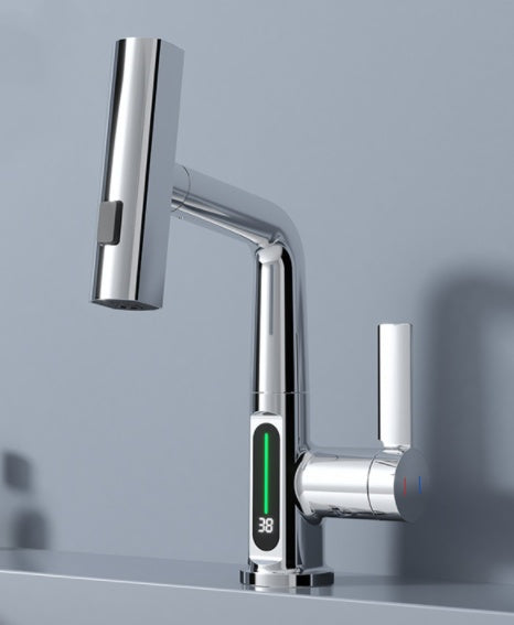 Robinet Intelligent à Affichage Numérique avec Rotation