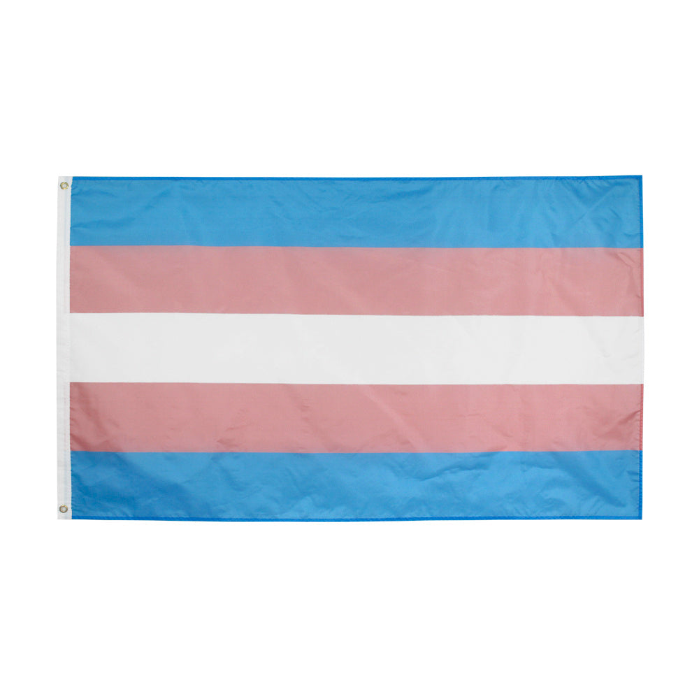 Drapeau Transgenre Arc-en-Ciel